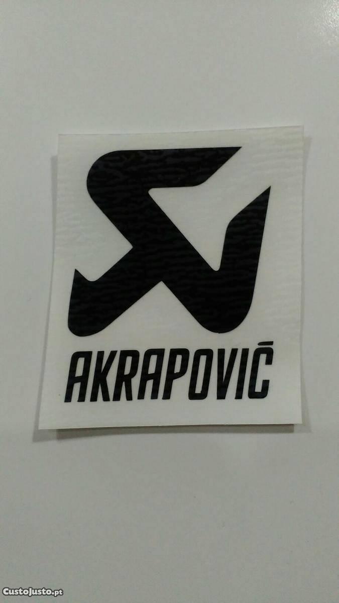 Autocolante vinil Akrapovic