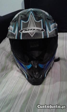 capacete MDS tamanho M
