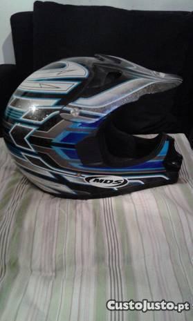 capacete MDS tamanho M