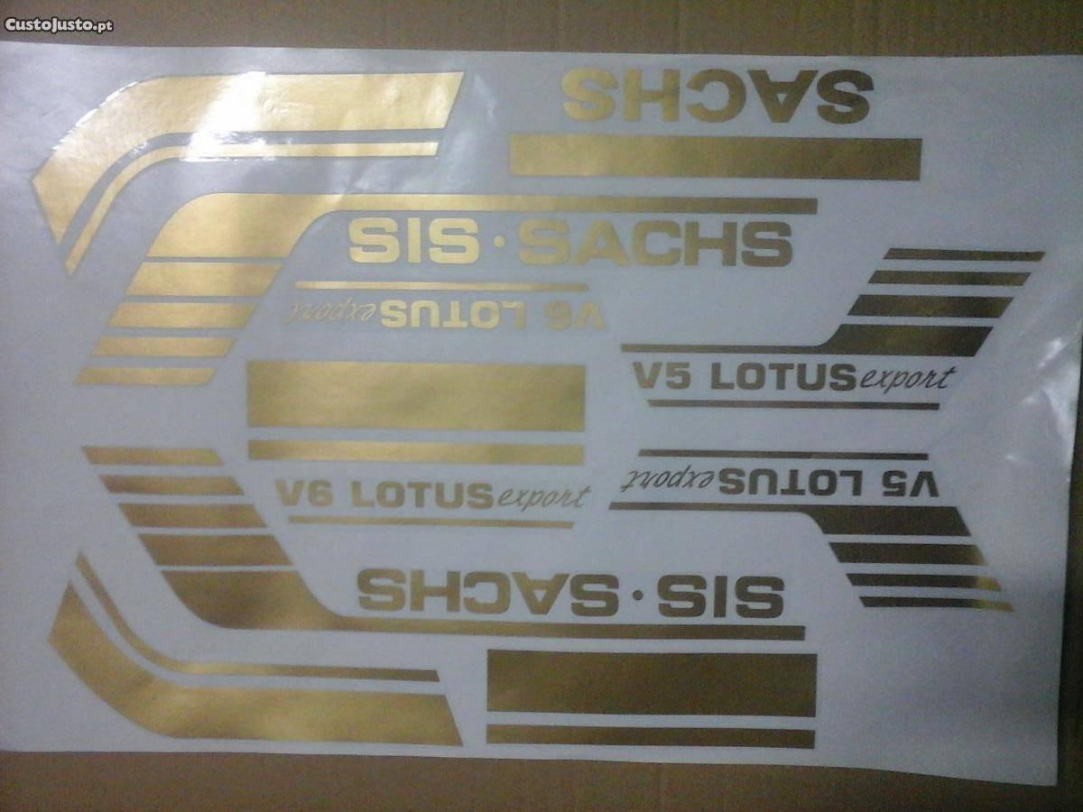 Autocolantes Sachs Lotus V5 e V6 export