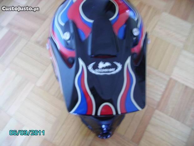 capacete de moto cross