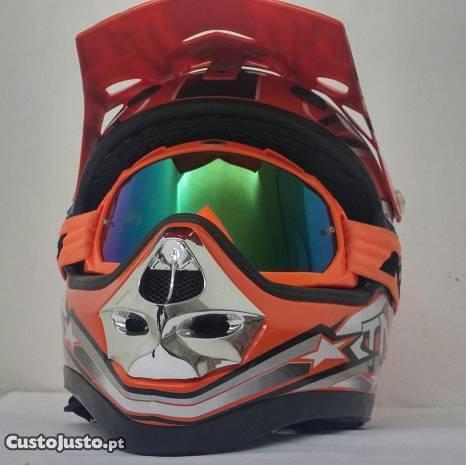 Óculos replica Ktm - lentes espelhadas