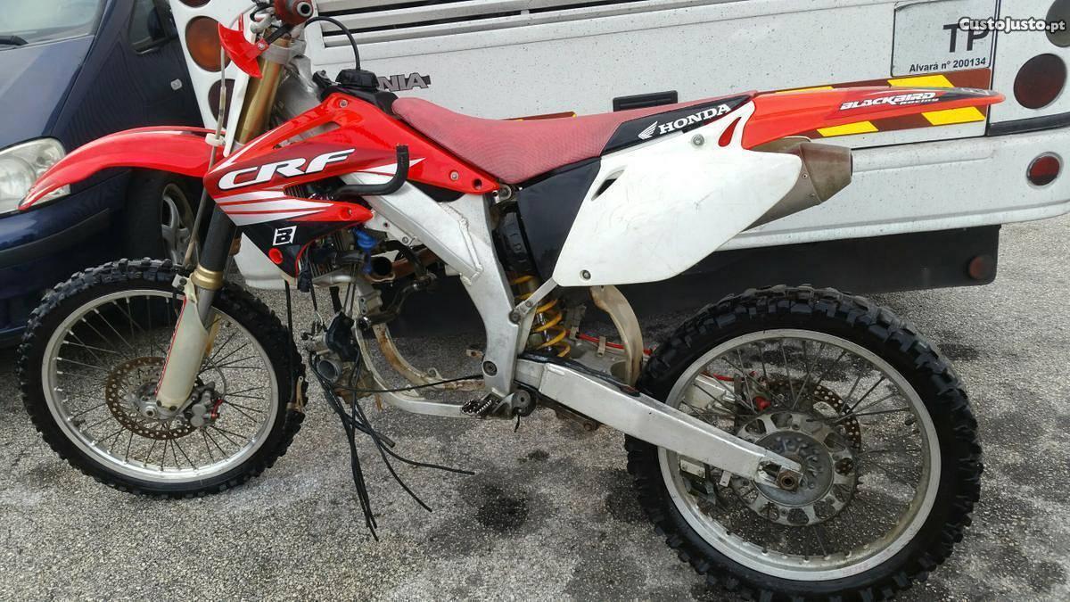 Honda crf 450 sem motor