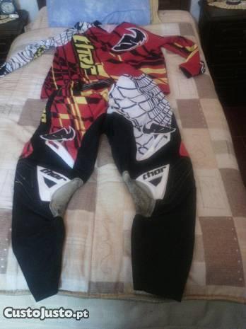 Equipamento motocross
