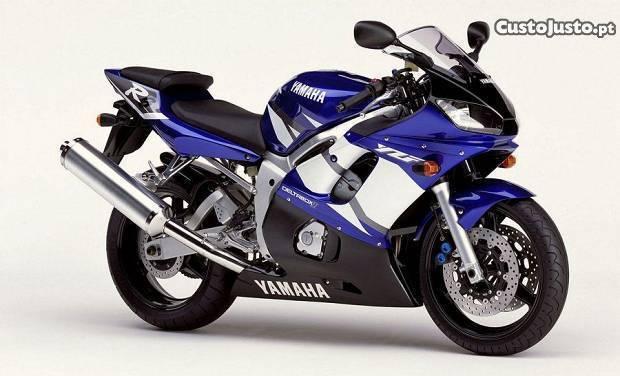 Autocolantes YZF-R6 2002 - Versão Azul