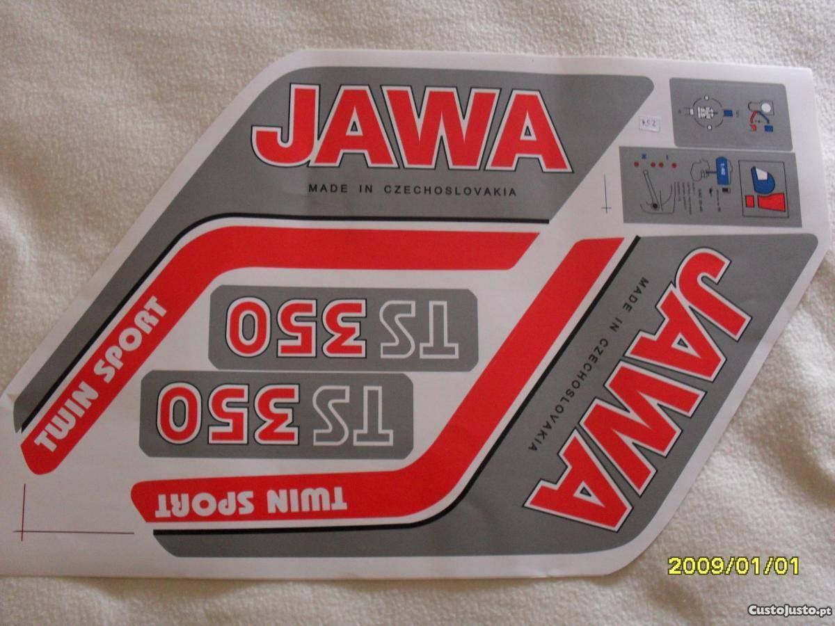 Jawa / Cz. Autocolantes 638 / 639