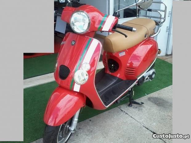 scooter 125cm3 11kw 5kms - oocasiao- aceito retoma