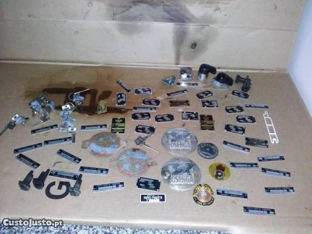 chapas identificaçao motor e quadro