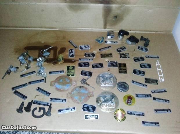 chapas identificaçao motor e quadro