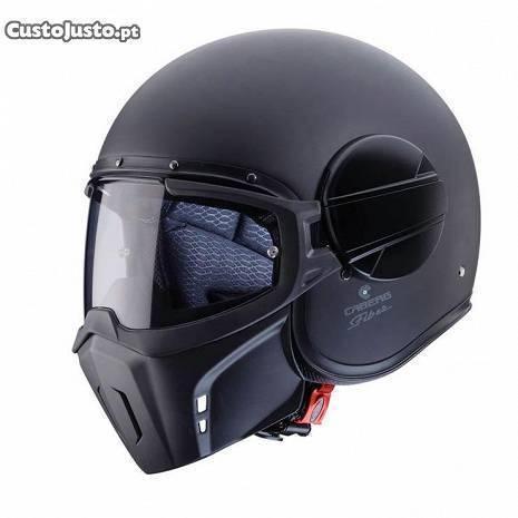 Capacete novo na Caixa Caberg Ghost Preto Mate Tam
