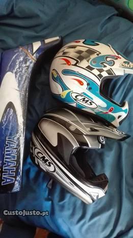 Capacetes cms em bom estado
