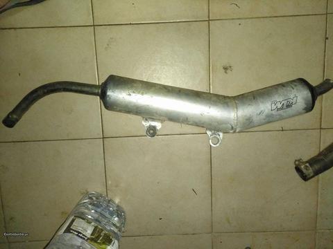 ponteira escape ktm 200 250 300 exc