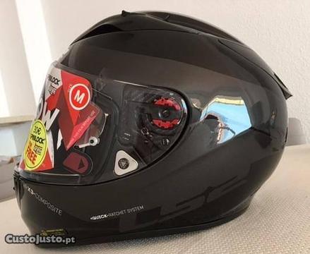 Capacete NOVO Pr.Titanium Ls2 Arrow Carbono/Kevlar