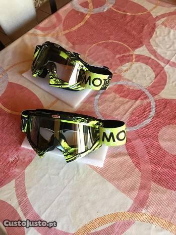 Óculos motocross enduro