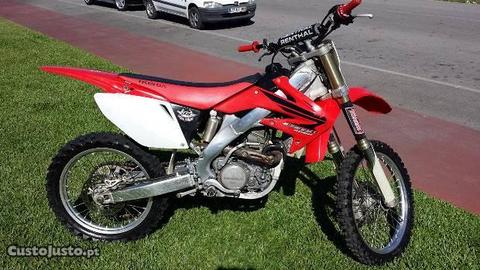 crf 250r ano 2008 dois escapes