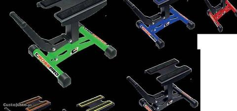 Cavalete central crosspro com sistema de elevação
