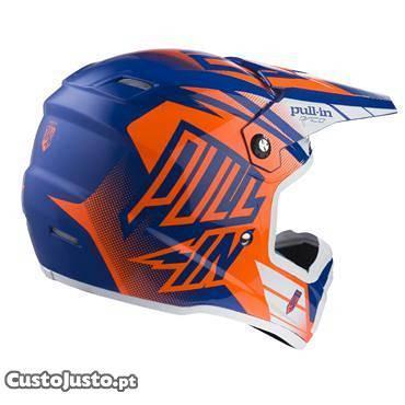 Capacete pull in Kenny 2017 tipo UFO Fox