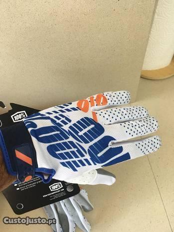 Luvas motocross enduro 100%