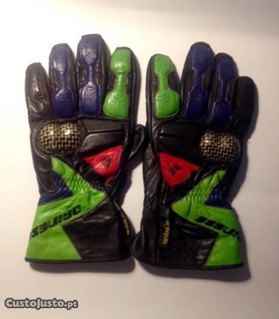 Luvas Dainese cabedal/kevlar - Kawasaki