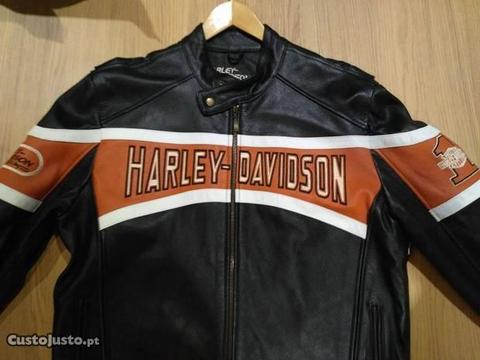 Casaco Pele Harley Davidson Original Novo - Tam. M