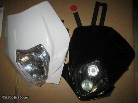 Farol Mica para motas de Enduro, Supermotard, Novo