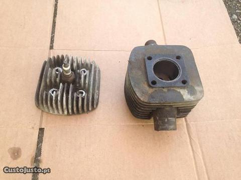 Cilindro e cabeça Zundapp Turbina