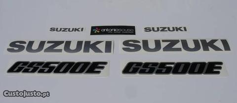 autocolantes suzuki gs 500 E stickers emblemas