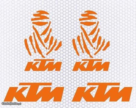 Ktm + touareg moto autocolantes