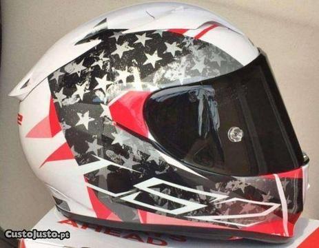 Capacete NOVO Ls2 Arrow Carbono/Kevlar, Tamanho M