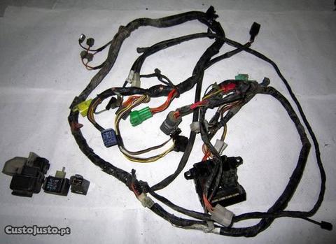 cabos do sistema eléctrico bandit 600