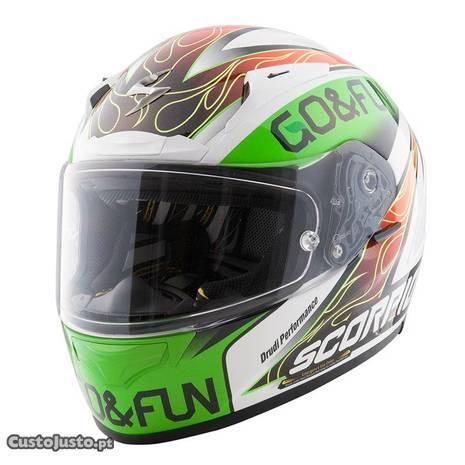 Capacete Scorpion EXO 2000 Air-Bautista XL - NOVO