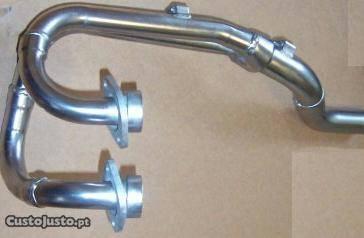 Yamaha XT 350 - Colectores de escape