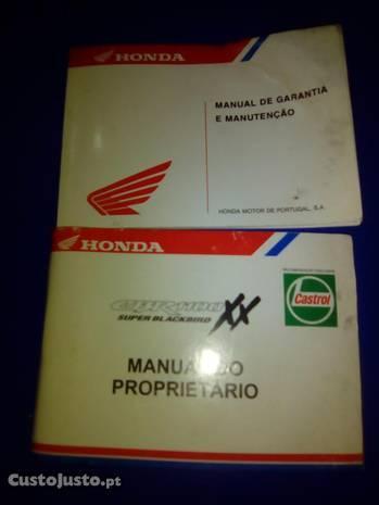 Manual do proprietário da Honda xx