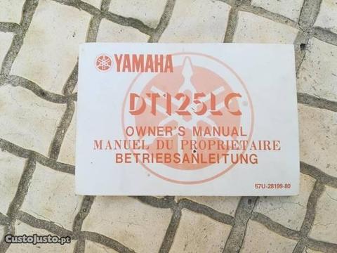 Manual do proprietario Yamaha DT 125 LC (57U)