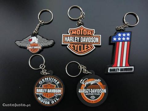 Envio Grátis - Porta Chaves Mota Harley Davidson