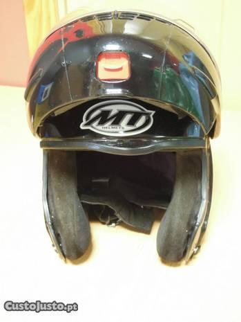 Capacete modular MT bom estado (melhor oferta)