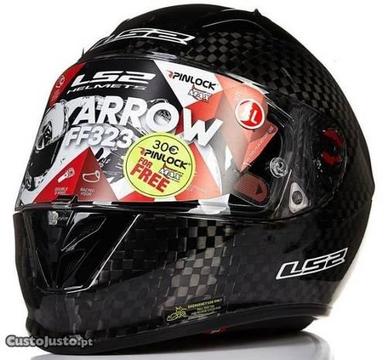 Capacete Carbono NOVO Ls2 ff323 Arrow. Tamanho S