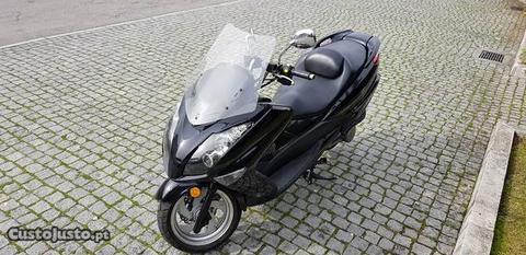 Sanyou burgman 125 cc motor gy6 da Honda alarme