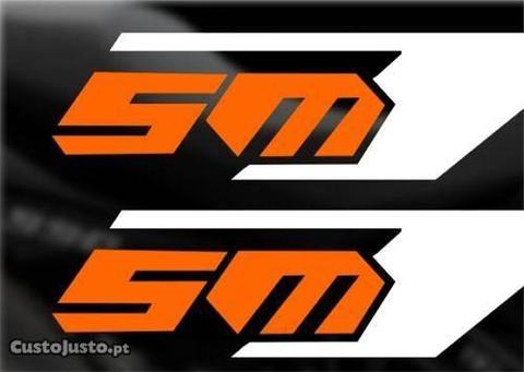 KTM SMT 990 Motorrad autocolantes