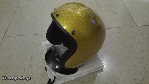 Capacete MTR Jet Gold - Tam. M ( 57/58cm )