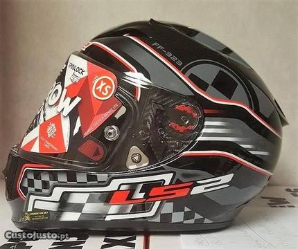 Capacete XS NOVO L.Edition Ls2 Arrow Carbono/Kevlr