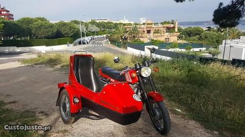 Jawa 350TS com sidecar