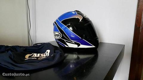 Capacete arai rx7 rr4 replica piloto motogp