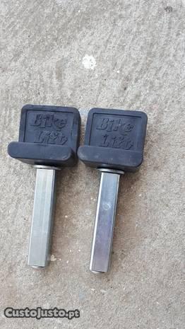 Adaptadores para cavalete moto bike lift