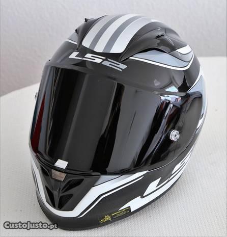 Capacete NOVO Ls2 Arrow ff323 Carbono/Kevlar. Tm M