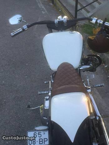 Harley totalmente restaurada