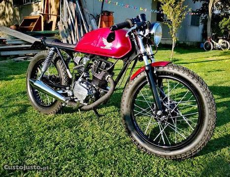 Honda cg 125 Café Racer totalmente Restaurada!!