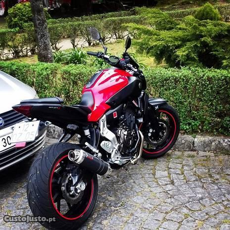 Yamaha mt 07 troco por honda NC