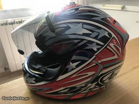 Capacete Arai corsair Réplica Nicky Hayden