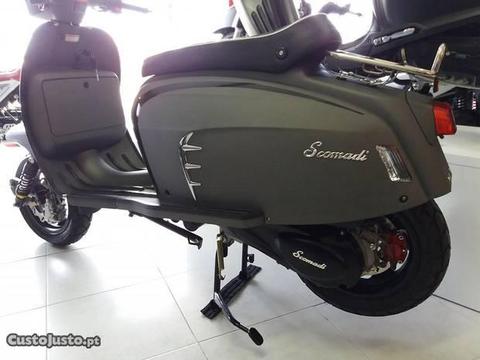 Scomadi Leggera 125cc cinza mat. Sem juros 24M/36M